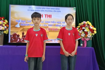TRƯỜNG TIỂU HỌC QUẢNG LẠC TÍCH CỰC THAM GIA ĐAI HỘI TDTT PHƯỜNG YÊN SƠN LẦN THỨ NHẤT