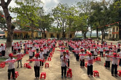 TRƯỜNG TIỂU HỌC QUẢNG LẠC TỔ CHỨC KẾT NẠP ĐỘI VIÊN NĂM HỌC 2025 – 2026